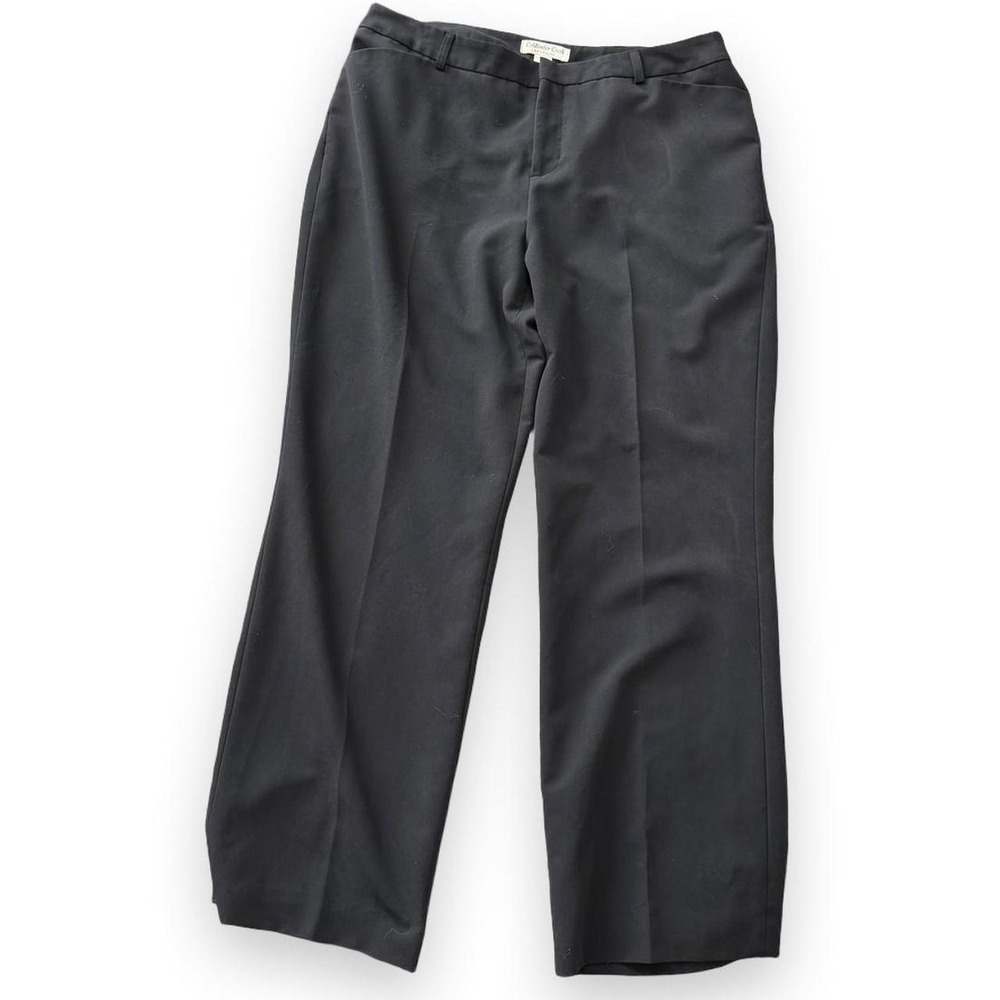 Y2K Coldwater Creek Natural Fit Black Pants, Women's Size 12P